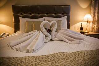 Отель Alex Aqua Санкт-Петербург Двухместный номер с двуспальной кроватью и дополнительной кроватью-10